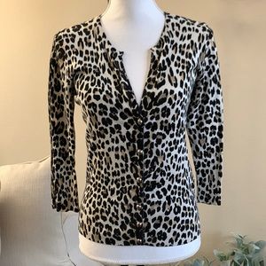 WHBM Leopard Sweater